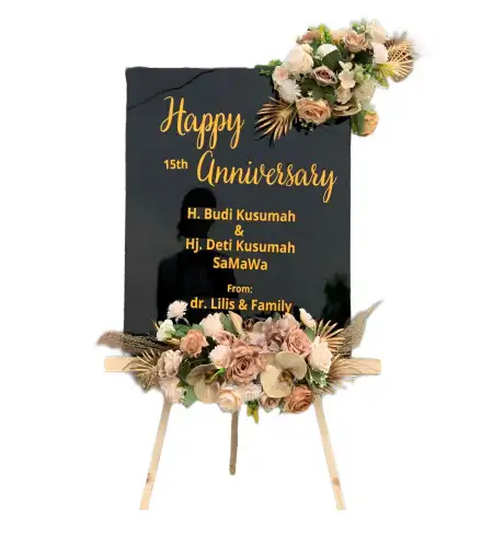 Papan Bunga Akrilik Titipapan